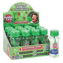 Wholesale Bubblelick Watermelon Flavored Bubbles 2.5 Oz Bottle- Bulk