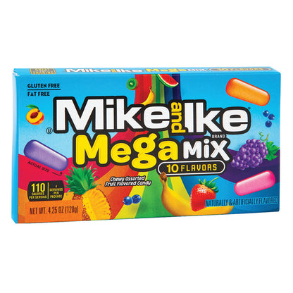 Wholesale Mike And Ike Mega Mix 4.25 Oz Theater Box- Bulk