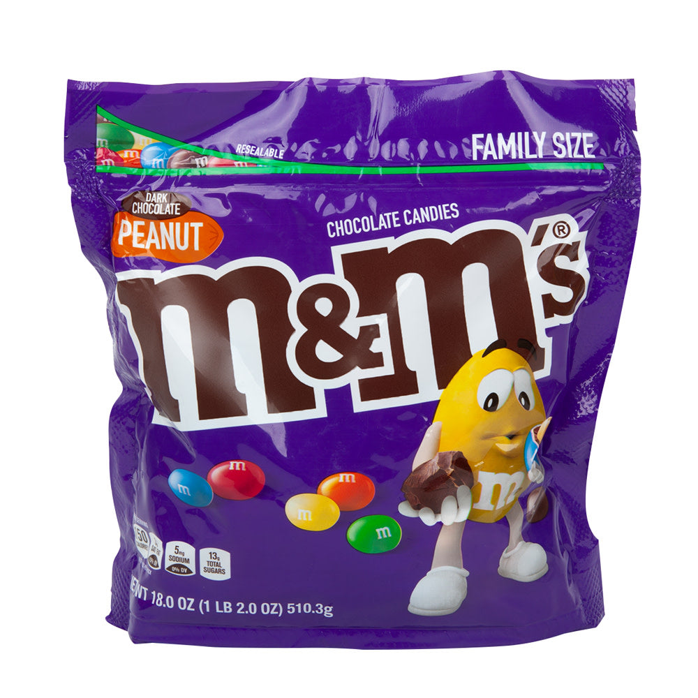 Wholesale M&M'S Dark Chocolate Peanut 18 Oz- Bulk
