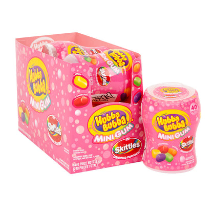 Wholesale Hubba Bubba Skittles Mini Gum- Bulk