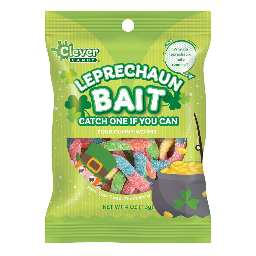 Wholesale Müttenberg Candy Leprechaun Bait 4 Oz Peg Bag- Bulk