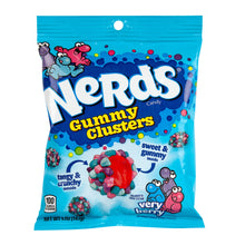 Wholesale Nerds Clusters Very Berry 5 Oz Peg Bag- Bulk