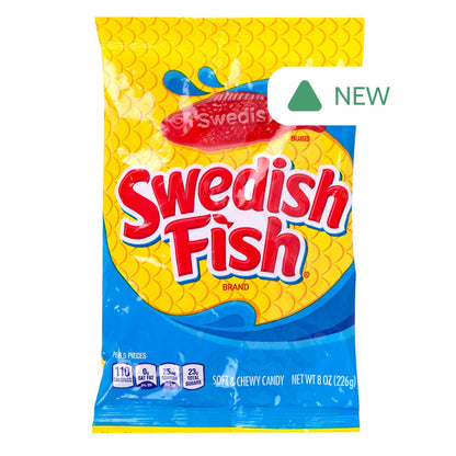Wholesale Swedish Fish 8 Oz Peg Bag- Bulk