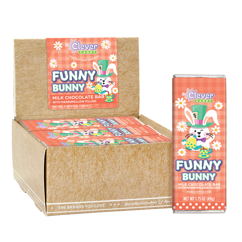 Wholesale Müttenberg Candy Bunny Marshmallow 1.75 Oz Bar- Bulk