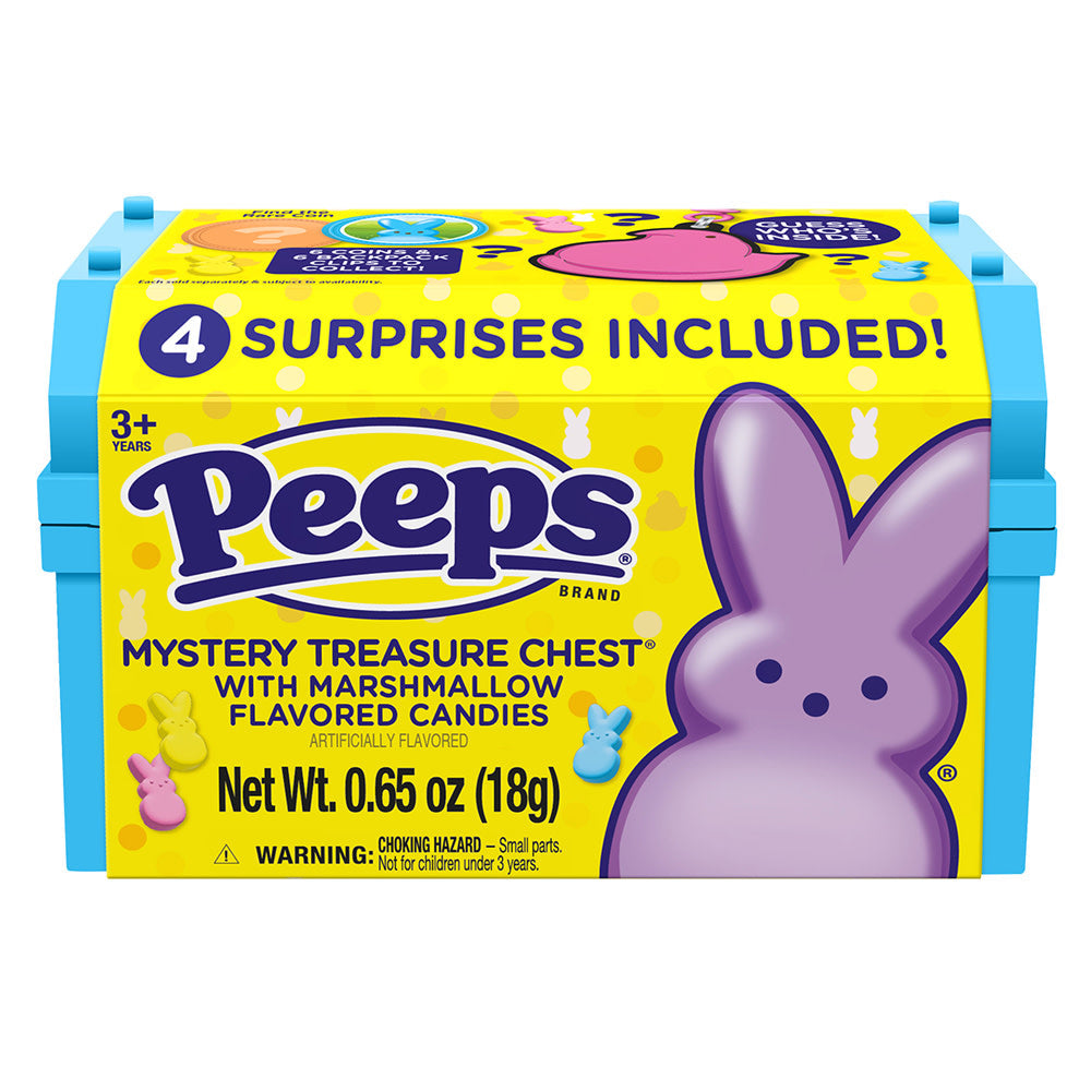 Wholesale Peeps Mystery Treasure Chest 0.65 Oz- Bulk