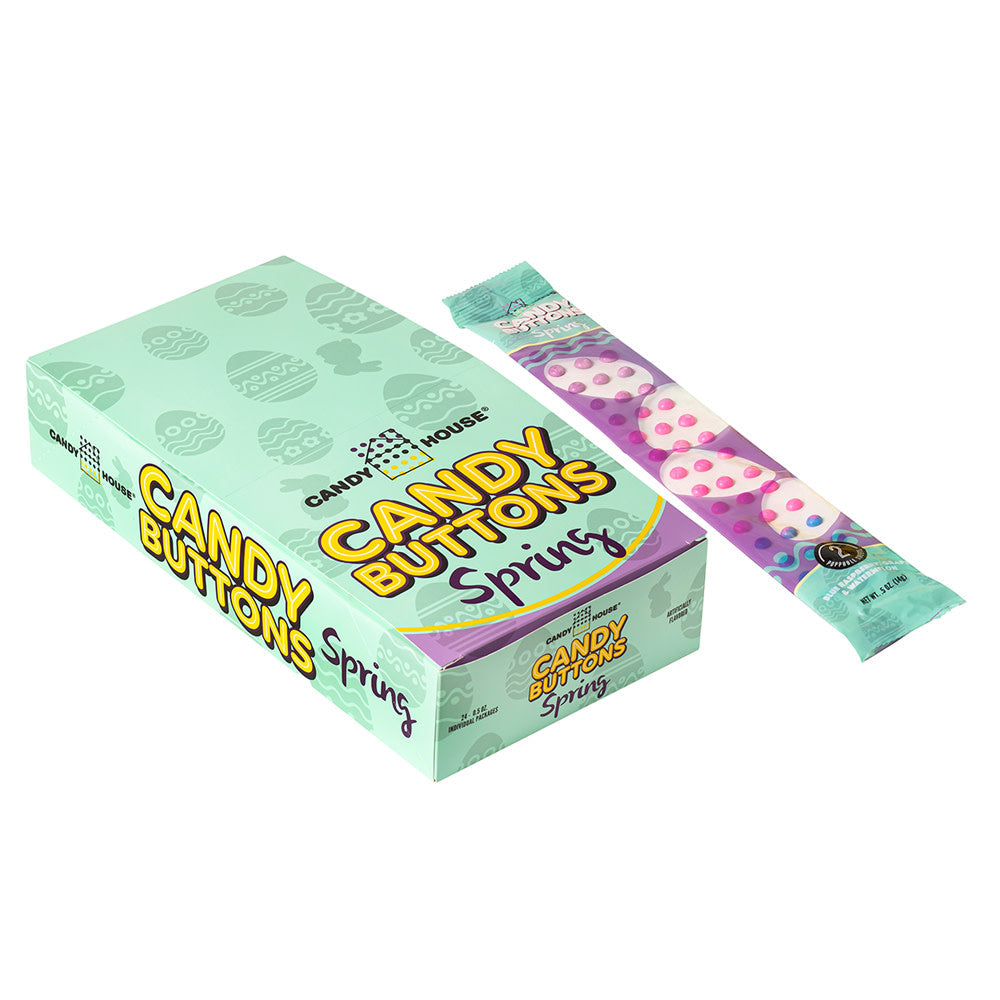 Wholesale Spring Candy Buttons 0.5 Oz- Bulk