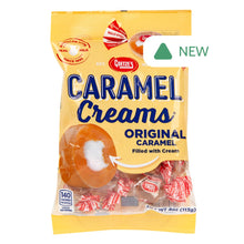 Wholesale Goetze Caramel Creams 4 Oz Peg Bag- Bulk