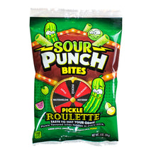 Wholesale Sour Punch Bites Pickle Roulette 5 Oz Peg Bag- Bulk