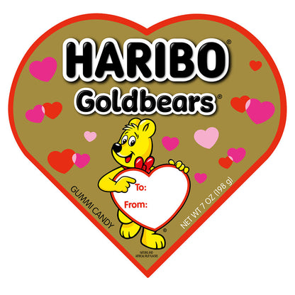 Haribo - Goldbears - Heart Box - 7Oz