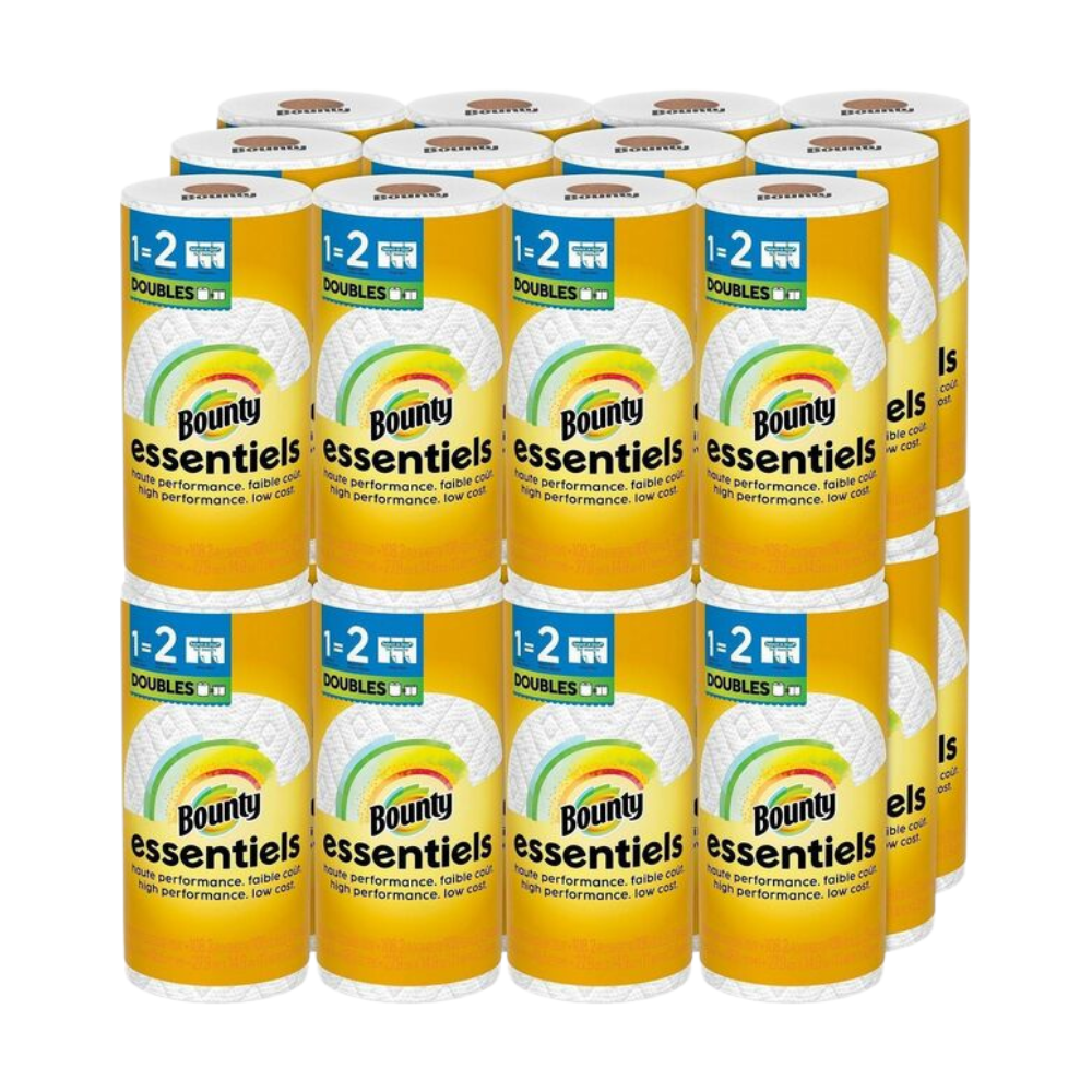 Wholesale Bounty Case Individually Wrapper Double Roll Paper Towels- Bulk