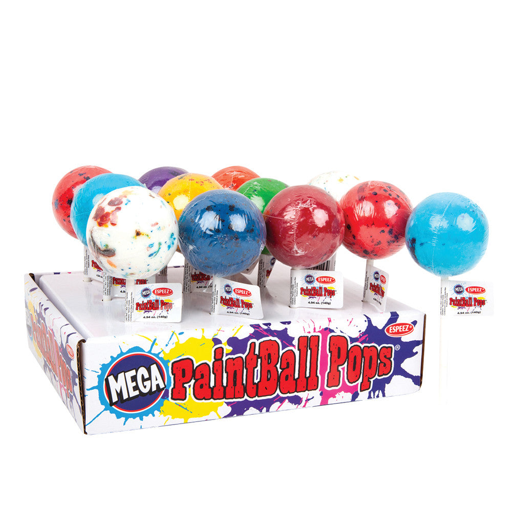 Wholesale Mega Paintball Pops Assorted 4.8 Oz- Bulk