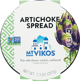 Wholesale Mt Vikos Meza Artichoke Spread- Bulk