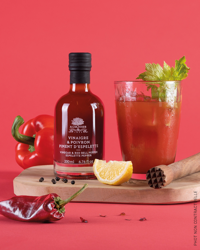Wholesale A L'Olivier Vinegar Basquaise Peppe- Bulk