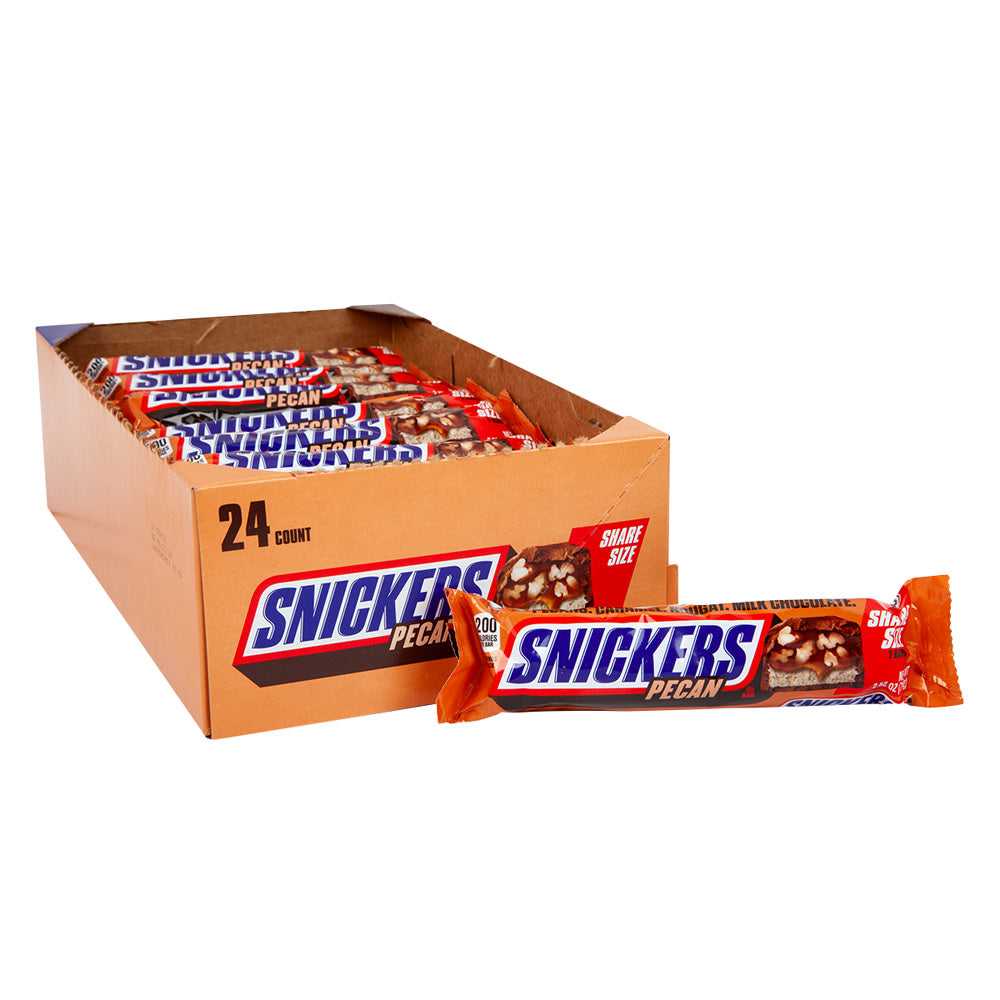 Wholesale Snickers Pecan Share Size 2.82 Oz Bar- Bulk