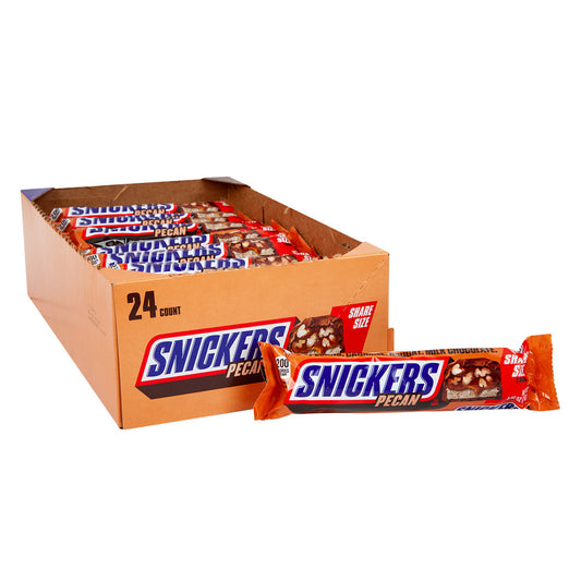 Wholesale Snickers Pecan Share Size 2.82 Oz Bar- Bulk