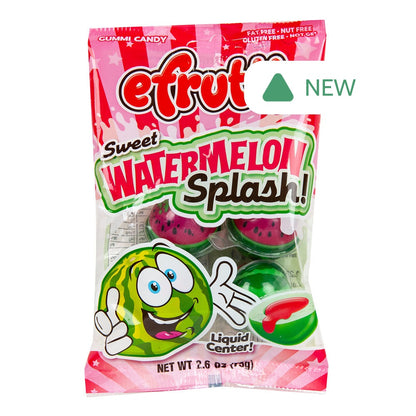 Wholesale Efrutti Sweet Watermelon Splash 2.6 Oz Peg Bag- Bulk