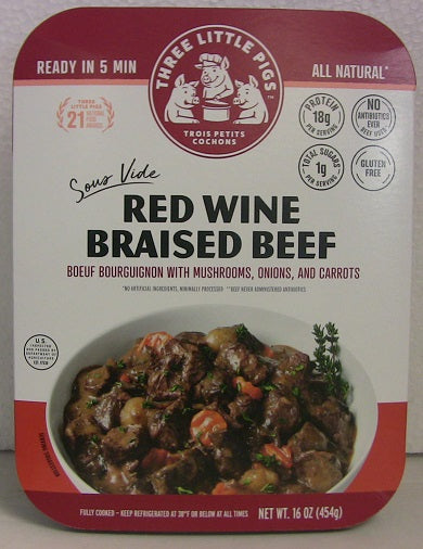 Wholesale Les Trois Gour Meal Redwine/Beef X.- Bulk
