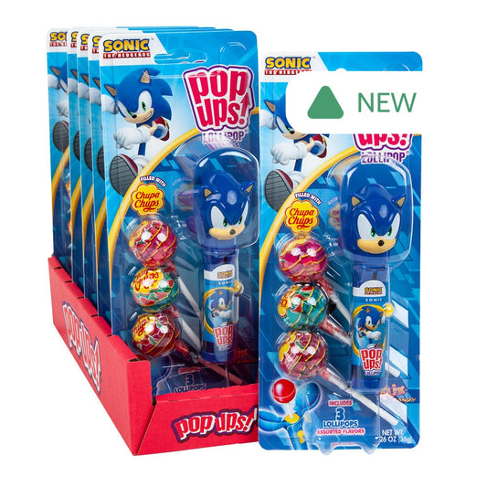 Wholesale Sonic The Hedgehog Pop Ups! 1.26 Oz- Bulk