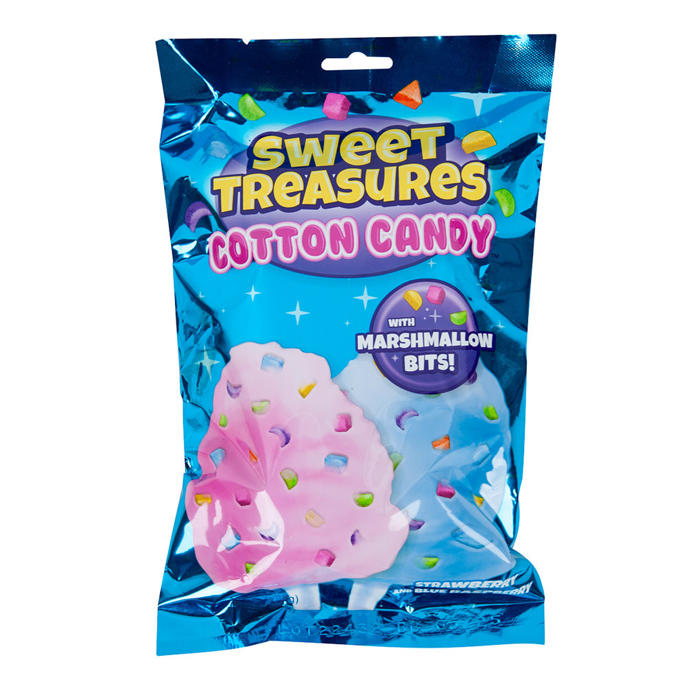 Wholesale Sweet Treasures Cotton Candy 3 Oz Pouch- Bulk