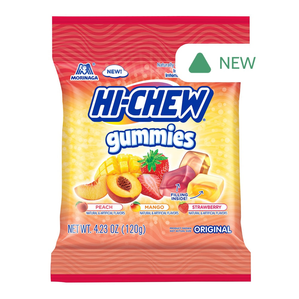 Wholesale Hi-Chew Original Gummies 4.23 Oz Peg Bag- Bulk