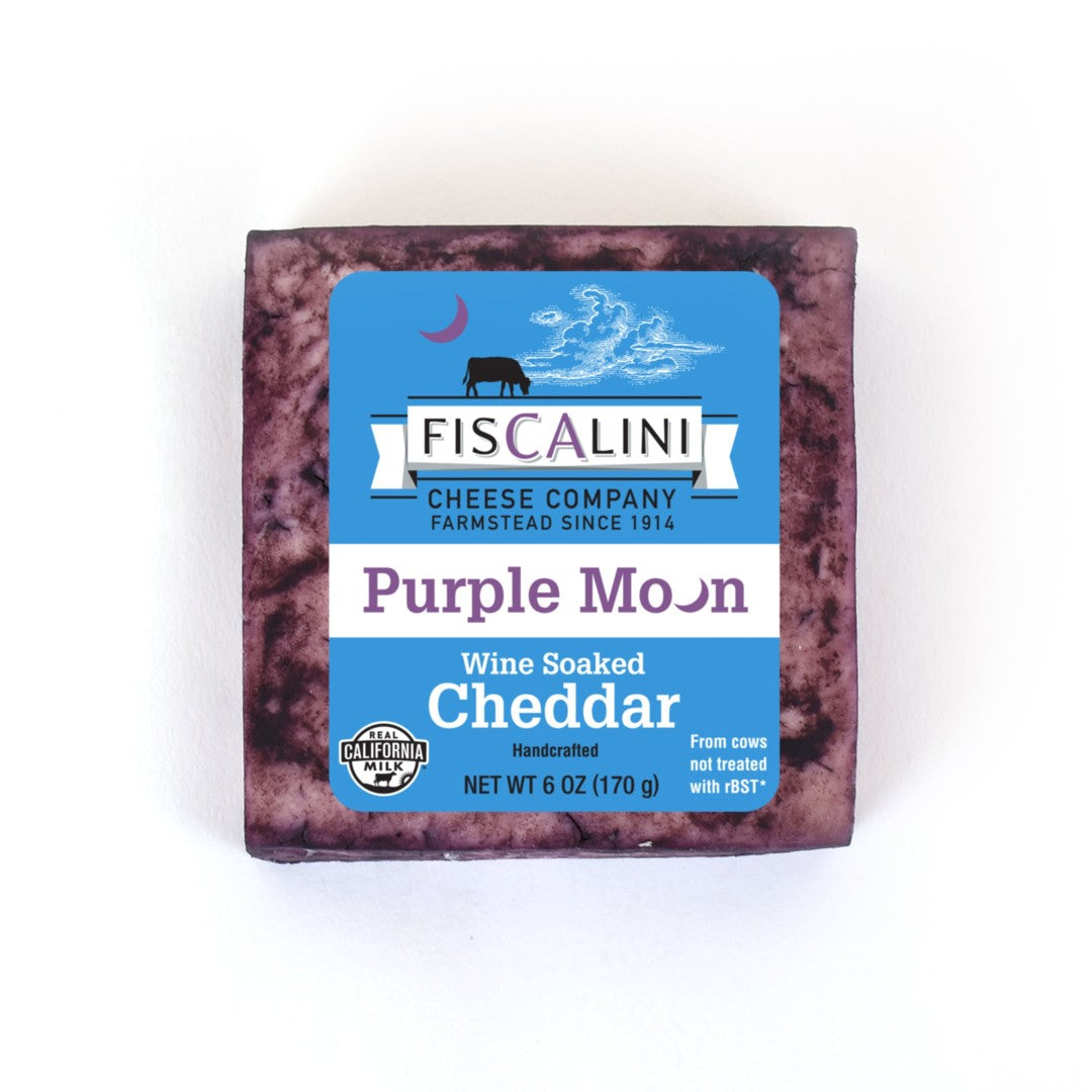 Wholesale Fiscalini Purple Moon Cheddar 6Oz- Bulk