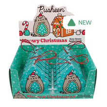 Wholesale Pusheen Meowy Christmas Sour Apple 1.2 Oz Tin- Bulk