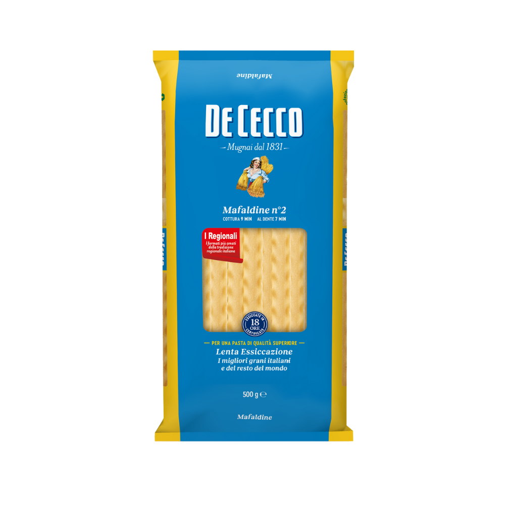 Wholesale De Cecco Long Mafaldine Pasta | 17.6 oz- Bulk