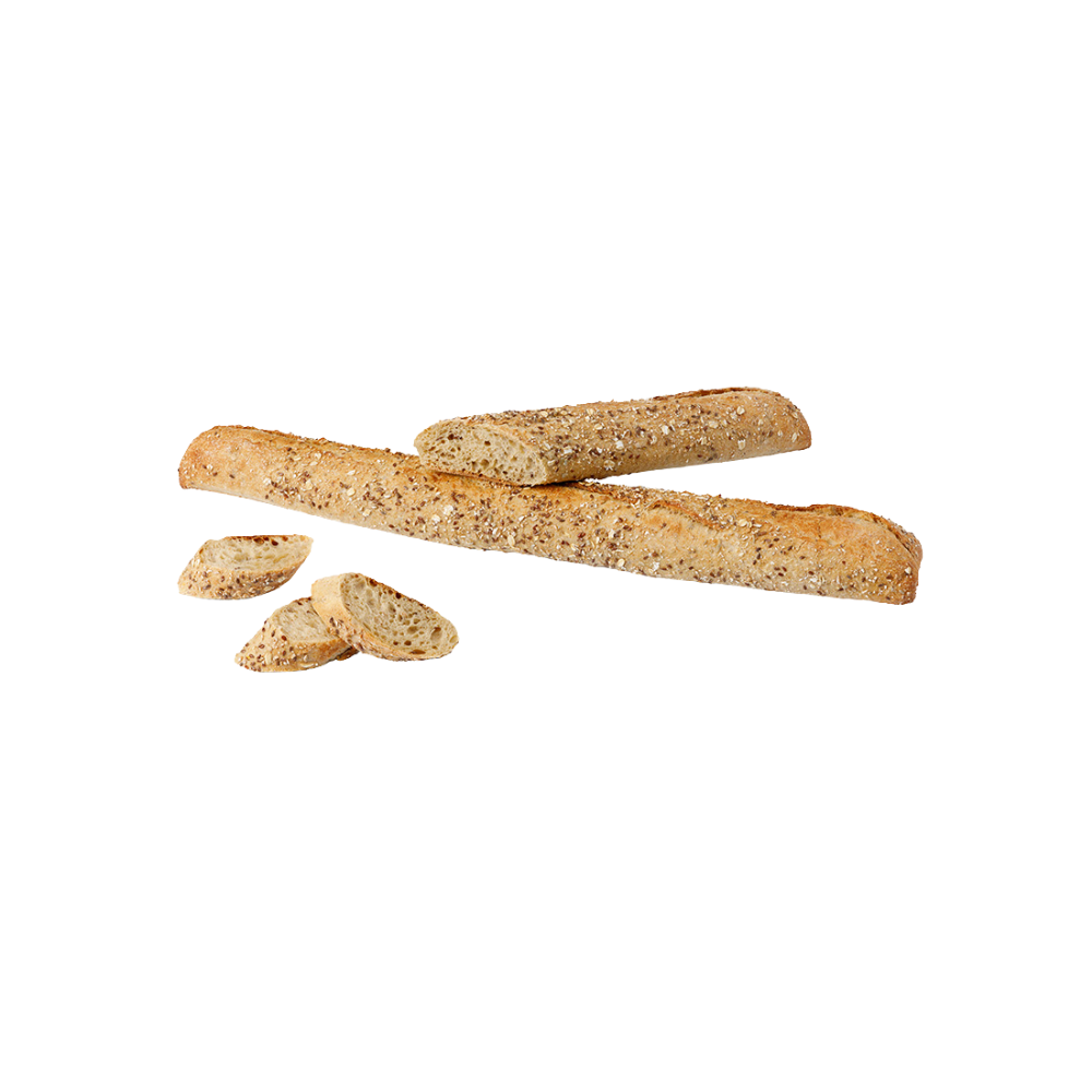 Wholesale Tribeca Oven Case Harvest Grain Baguette- Bulk