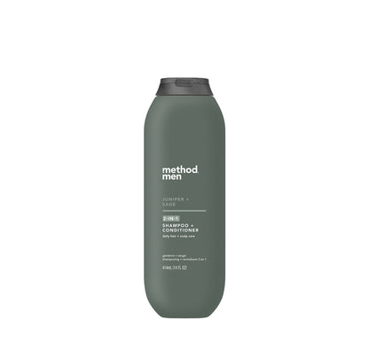 Wholesale Method 2-N-1 Juniper Sage 14 Oz Men'S Shampoo & Conditioner- Bulk