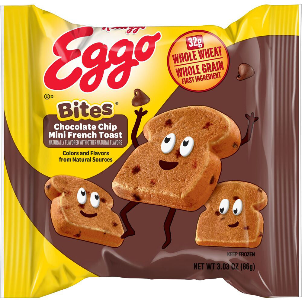 Wholesale Eggo Case Mini French Toast Chocolate Chip- Bulk