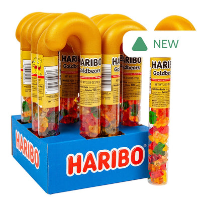 Wholesale Haribo Goldbear Filled Cane 2.53 Oz- Bulk