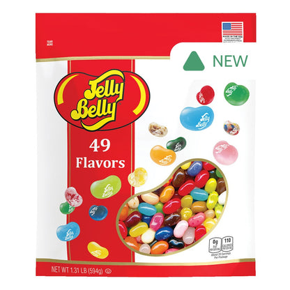 Wholesale Jelly Belly 49 Flavors 1.31 Lb Pouch- Bulk