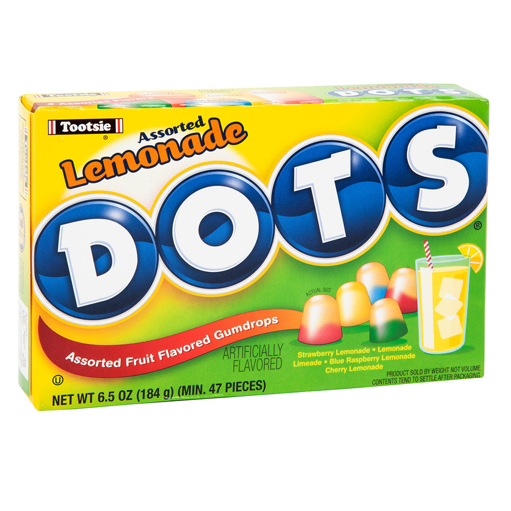 Wholesale Dots Lemonade 6.5 Oz Theater Box- Bulk