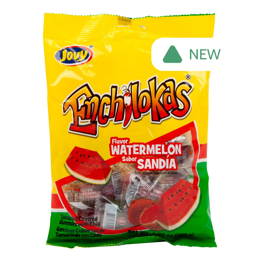 Wholesale Jovy Watermelon Enchilokas 5.29 Oz Peg Bag- Bulk
