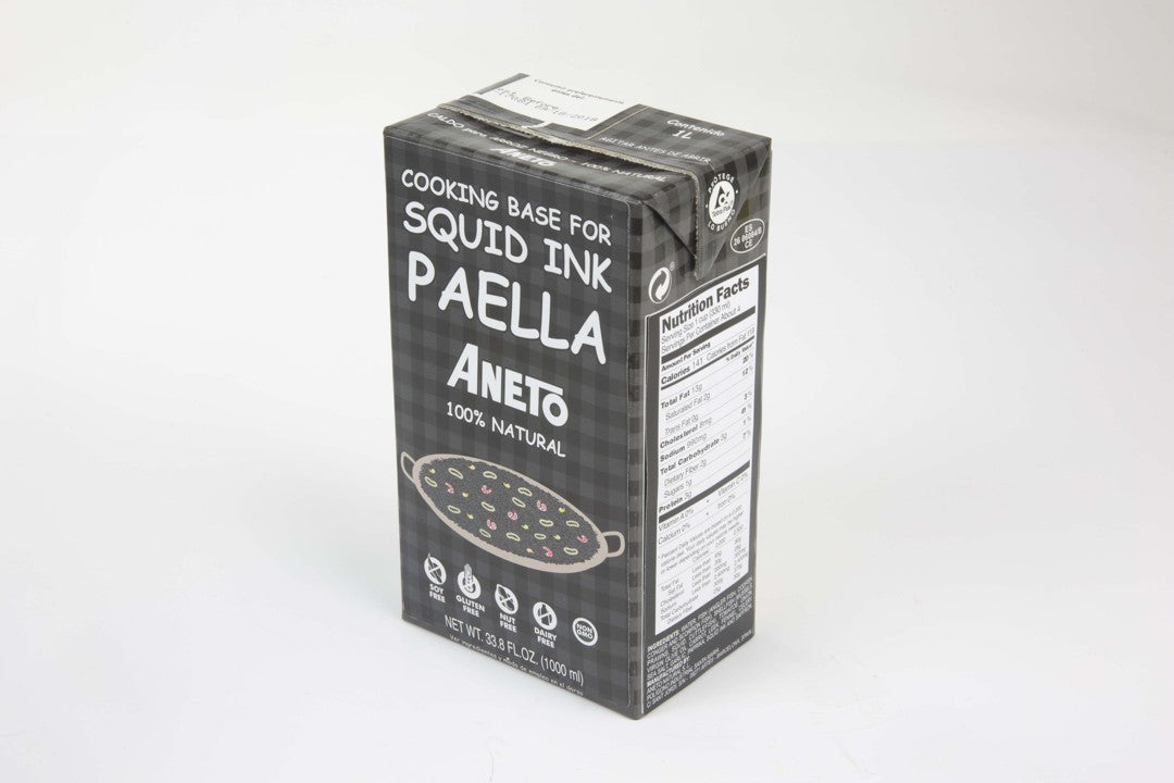 Wholesale Aneto Cuttlefish Ink Paella Base- Bulk