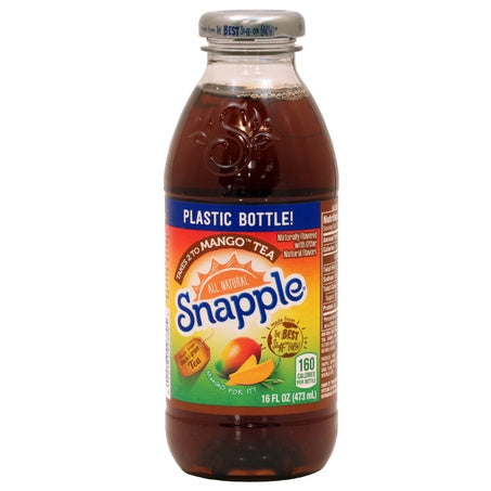 Wholesale Snapple Case Mango Mandess Juice- Bulk