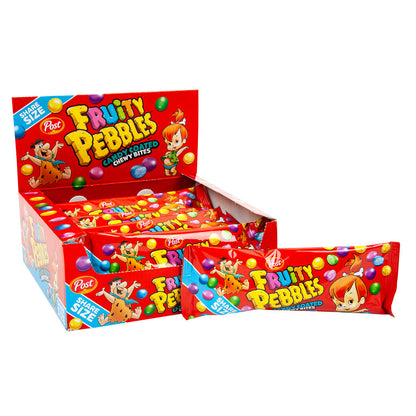 Wholesale Fruity Pebbles Candy Coated Chewy Bites 3.75 Oz Bag- Bulk