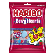 Wholesale Haribo Berry Hearts 4 Oz Peg Bag- Bulk