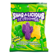 Wholesale Shaq-A-Licious Sour Xl Gummies 6.2 Oz Peg Bag- Bulk