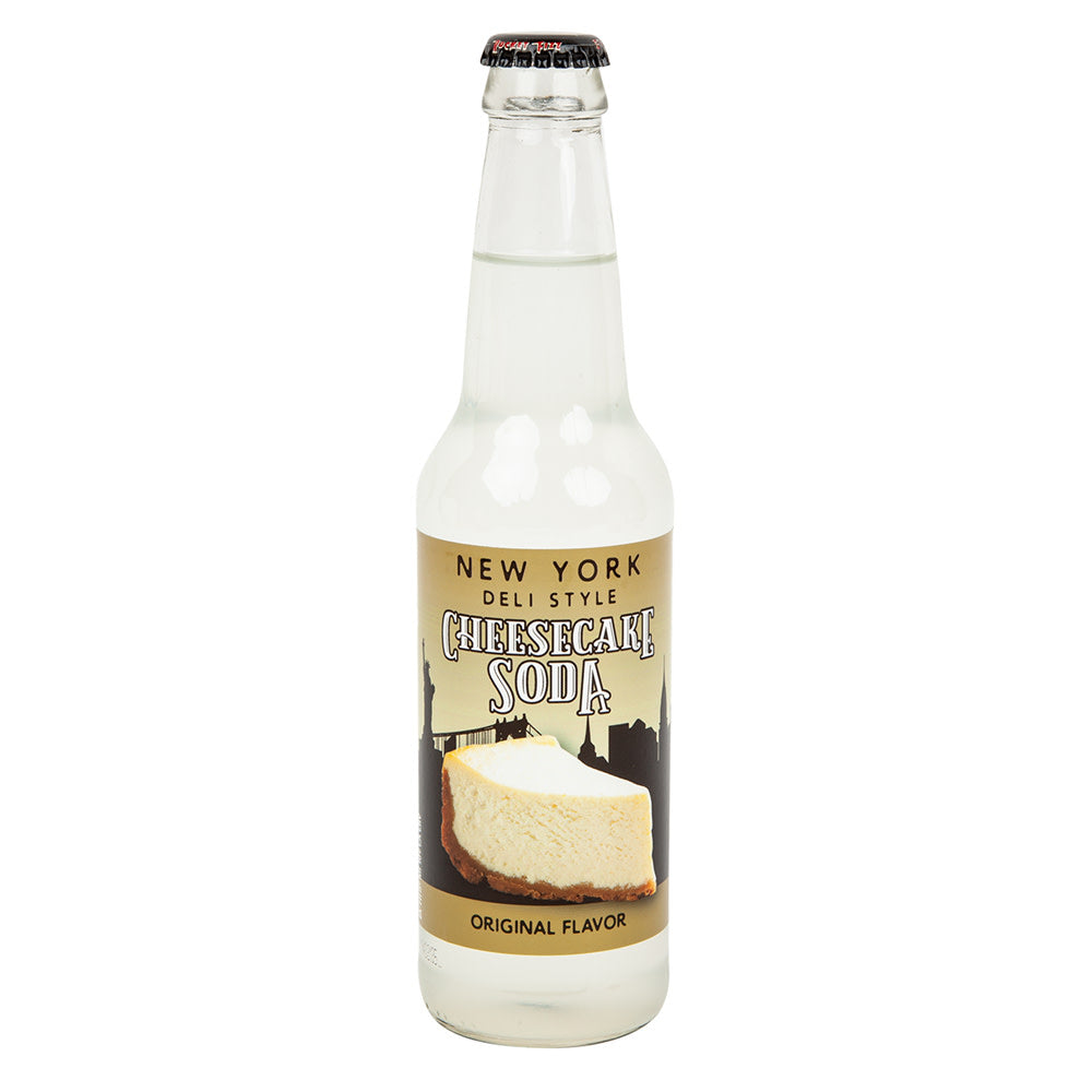 Wholesale New York Deli Style Original Cheesecake Soda Bottle- Bulk