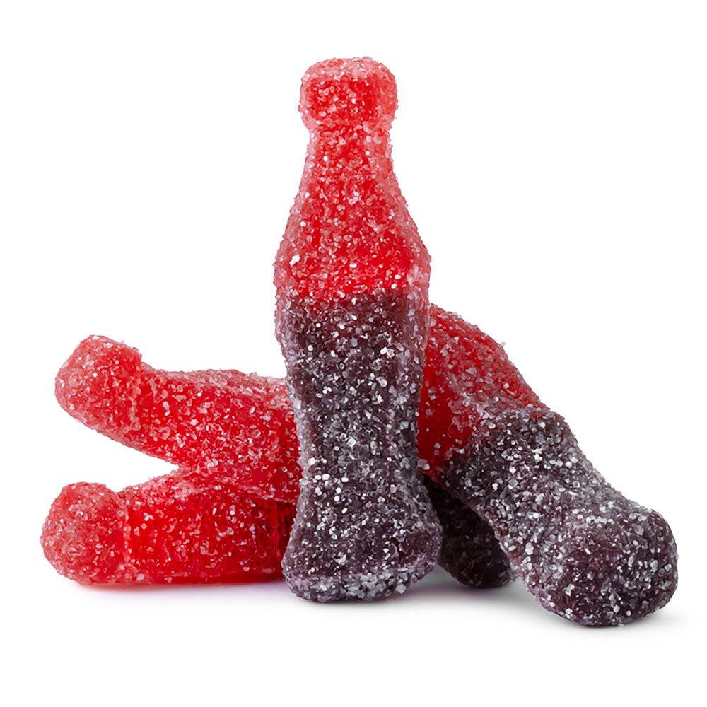 Wholesale Müttenberg Candy - Gummy Cherry Sour Cola Bottles- Bulk