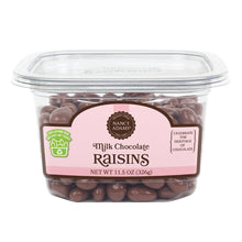 Wholesale Nancy Adams Milk Chocolate Raisins 11.5 Oz Tub- Bulk