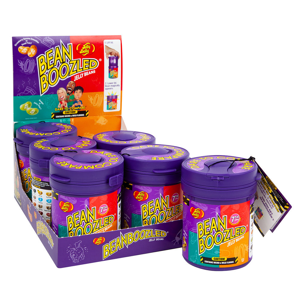 Wholesale Jelly Belly Beanboozled Assorted 3.5 Oz Dispenser- Bulk