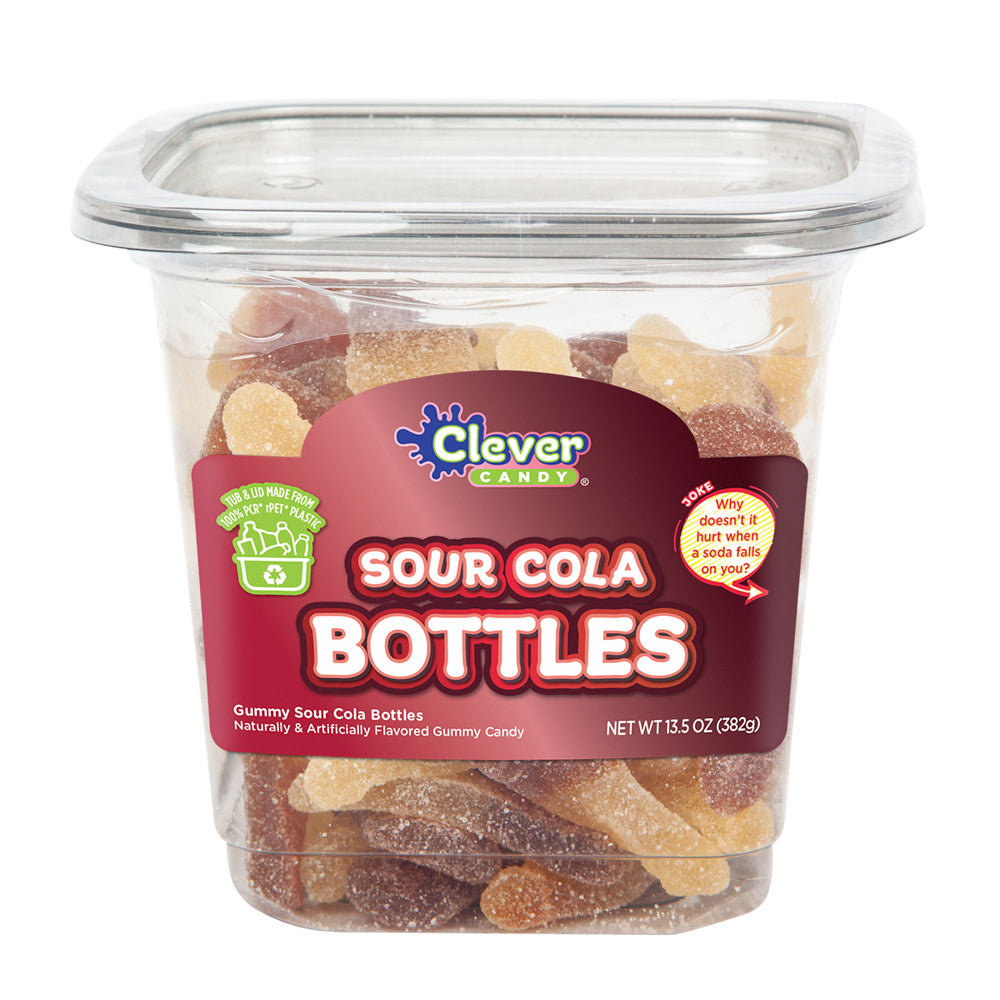 Wholesale Müttenberg Candy Sour Cola Bottles 13.5 Oz Tub- Bulk