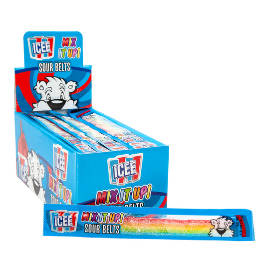 Wholesale Icee Sour Belts 0.35 Oz- Bulk