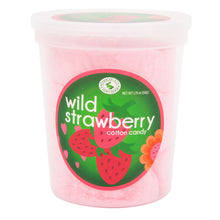 Wholesale Chocolate Storybook Wild Strawberry Cotton Candy 1.75 Oz Tub- Bulk