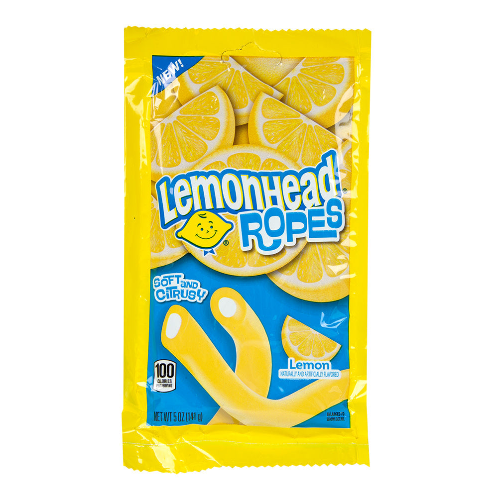 Wholesale Lemonhead Ropes 3 Oz Peg Bag- Bulk