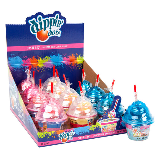 Wholesale Dippin’ Dots Dip-N-Lik Lollipop 1.34 Oz- Bulk