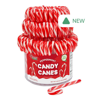 Wholesale Müttenberg Candy Peppermint Candy Cane 0.98 Oz 96 Piece Bucket- Bulk