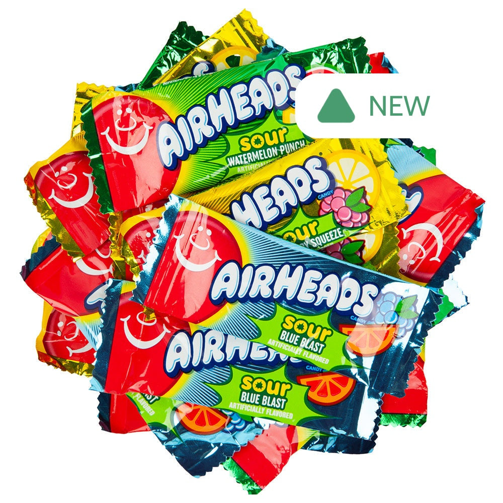 Wholesale Airheads Sour Assorted Minis- Bulk
